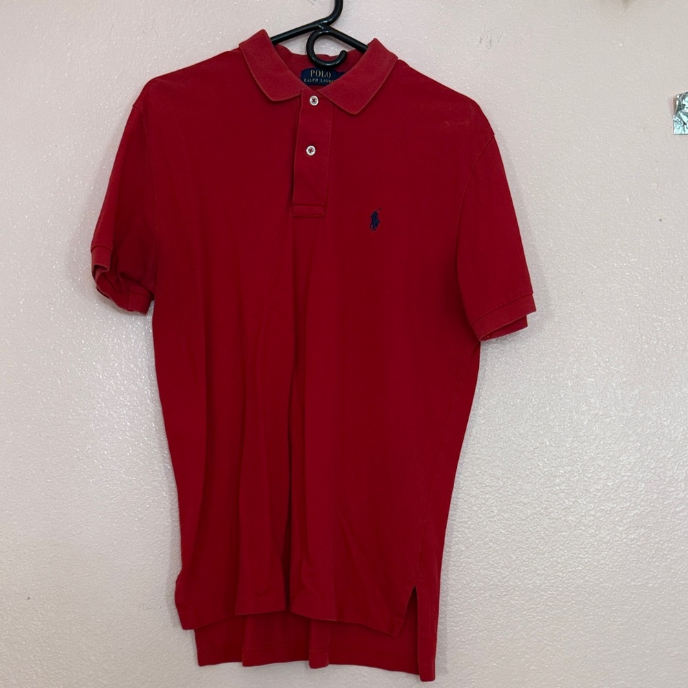 Polo by Ralph Lauren Men's Classic Red Polo Shirt